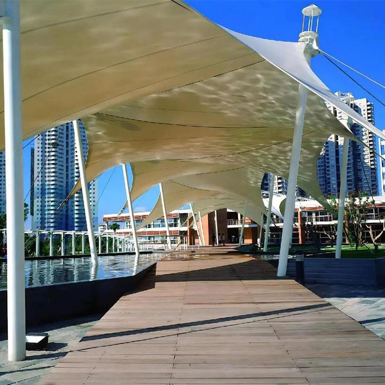 措美县膜结构景观棚