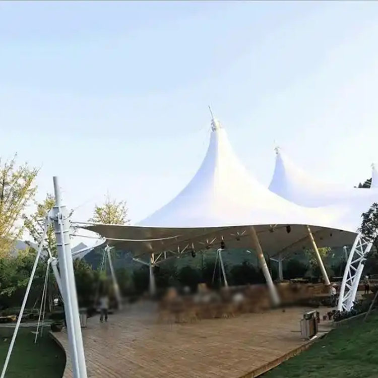 措美县膜结构景观棚