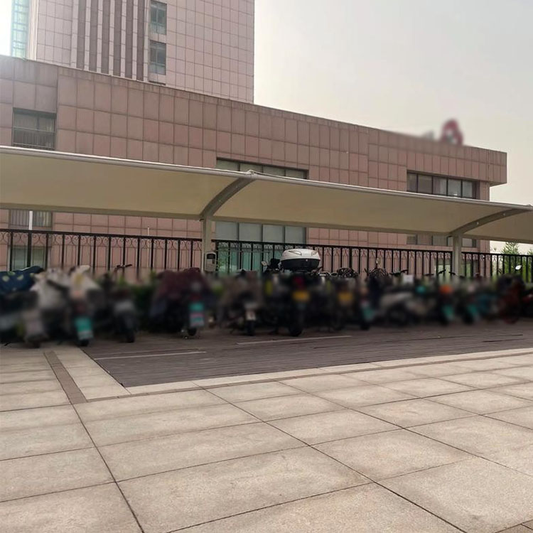 措美县膜结构电动车棚