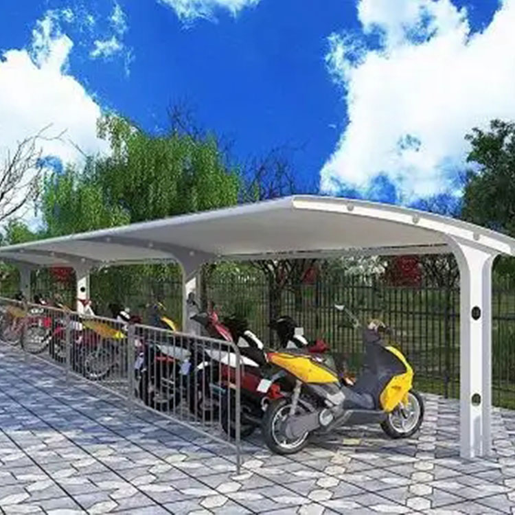 措美县膜结构电动车棚